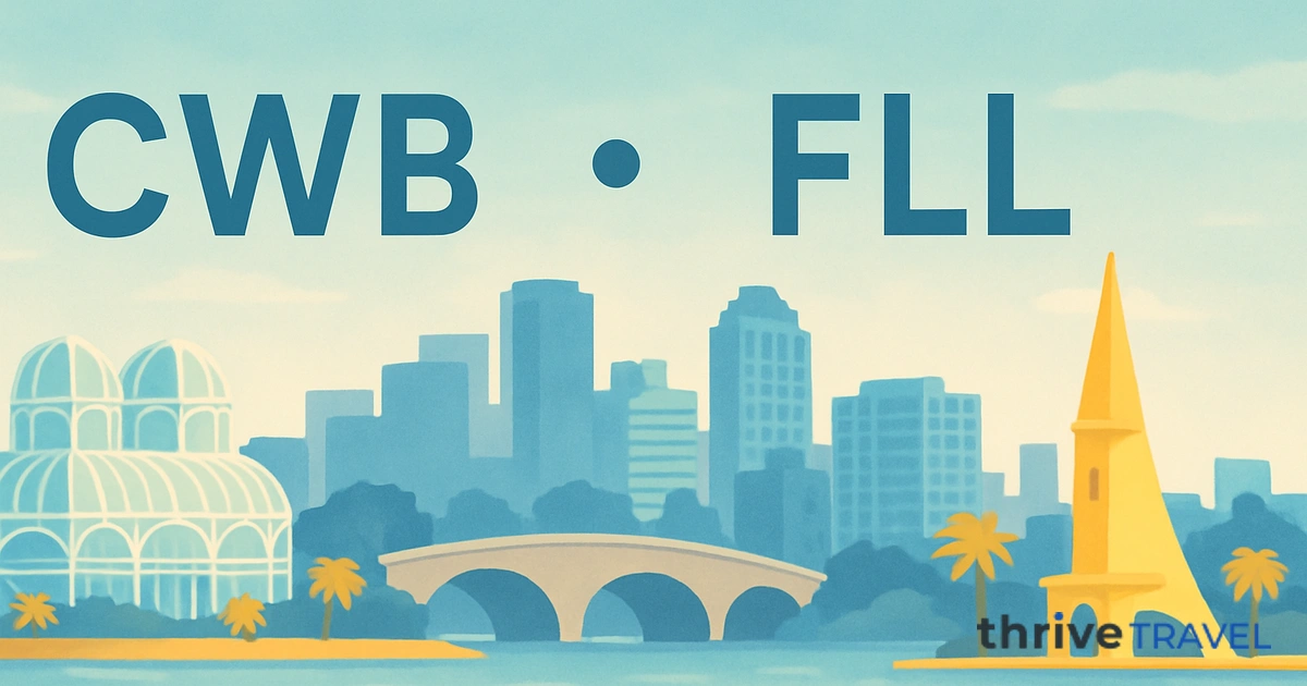 Curitiba to Fort Lauderdale