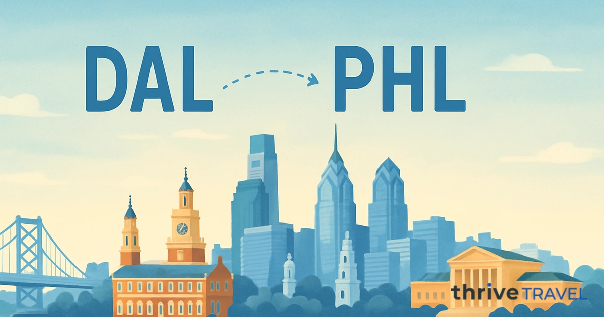 Dallas to Philadelphia