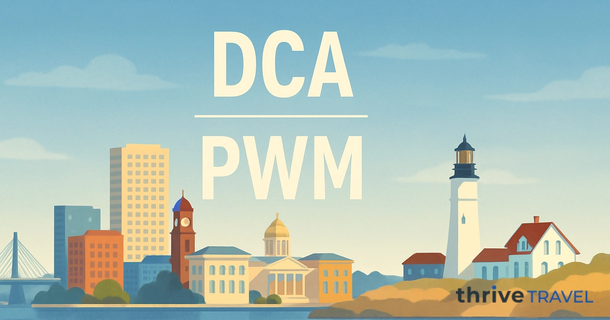 Washington to Portland