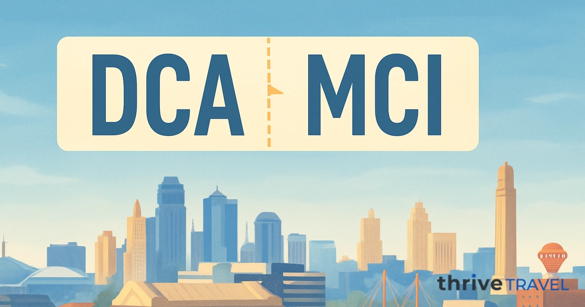 Washington to Kansas City