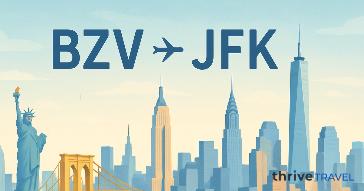Brazzaville to New York