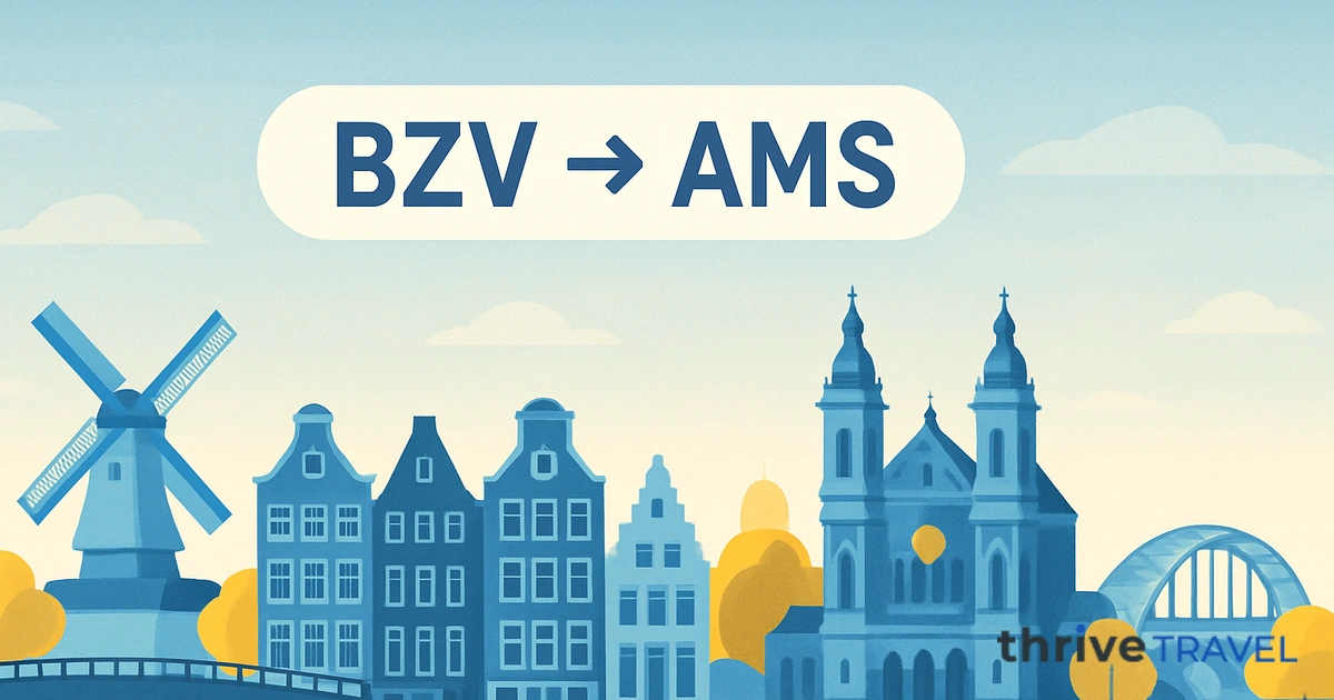 Brazzaville to Amsterdam