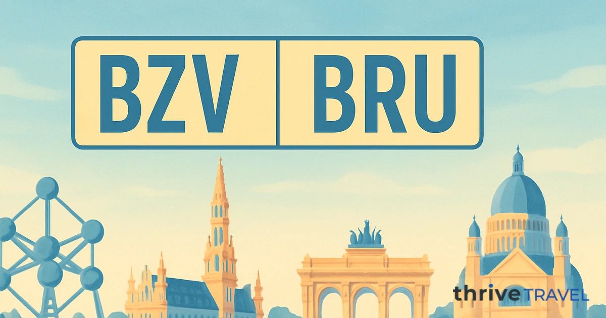 Brazzaville to Brussels