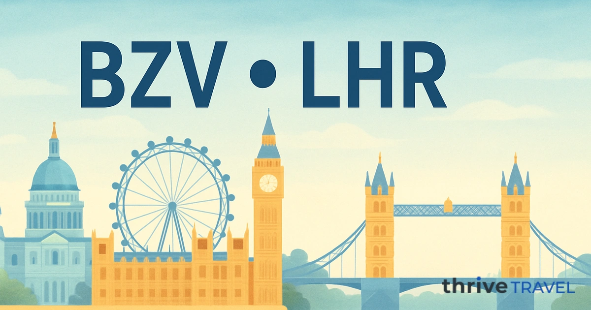 Brazzaville to London