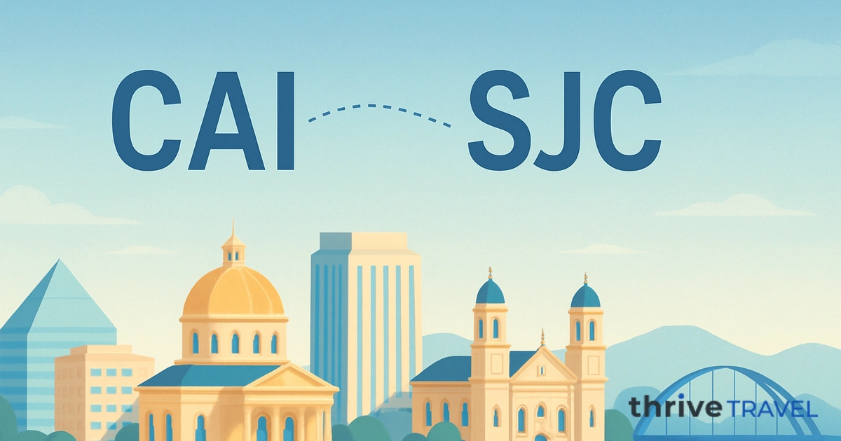 Cairo to San Jose