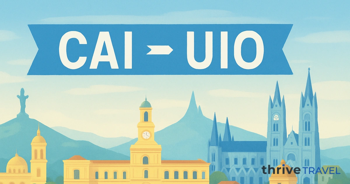 Cairo to Quito