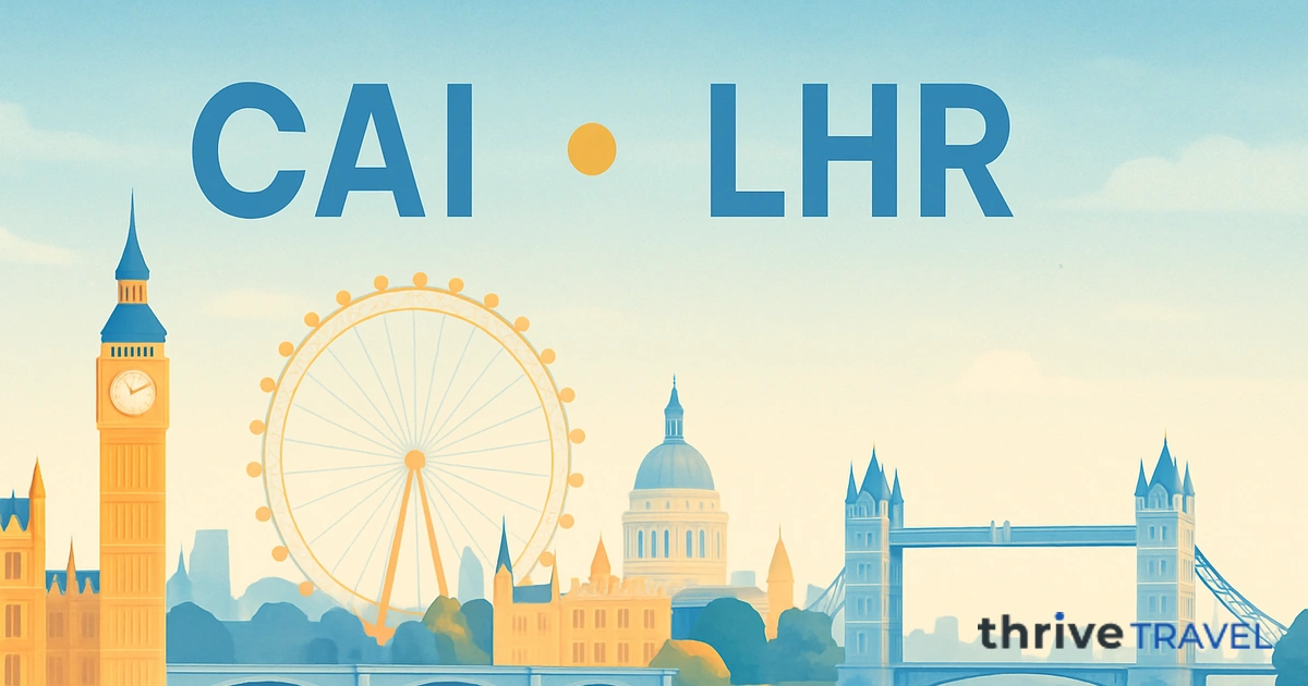 Cairo to London