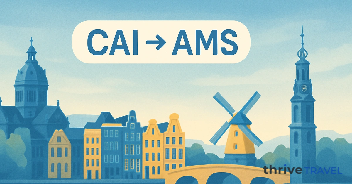 Cairo to Amsterdam