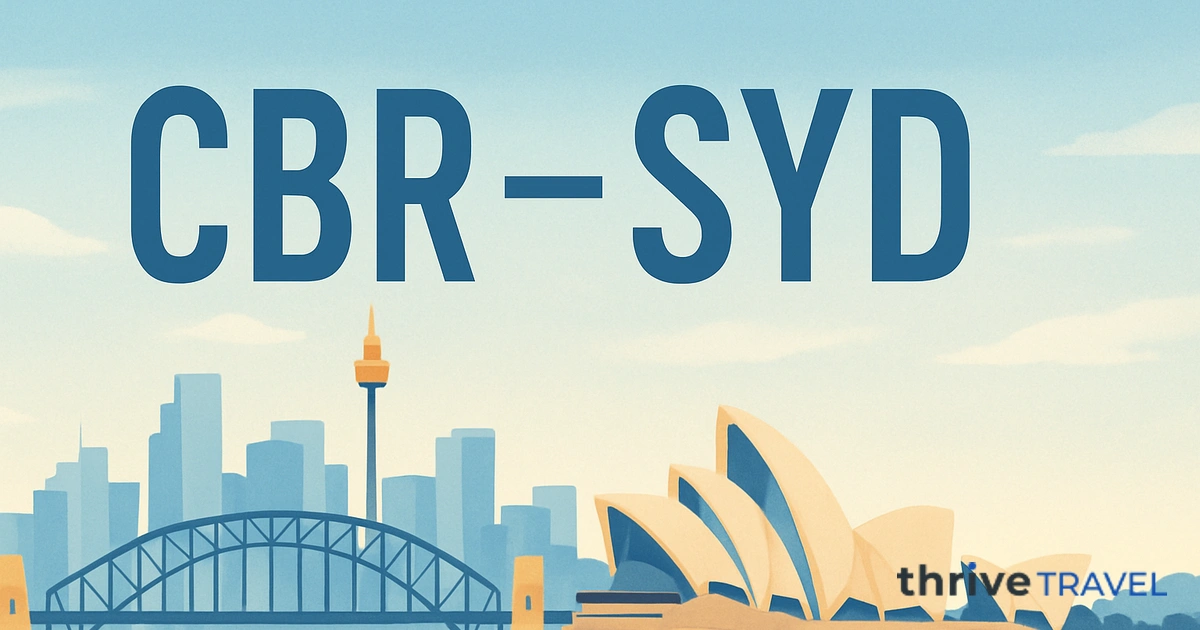 Canberra to Sydney