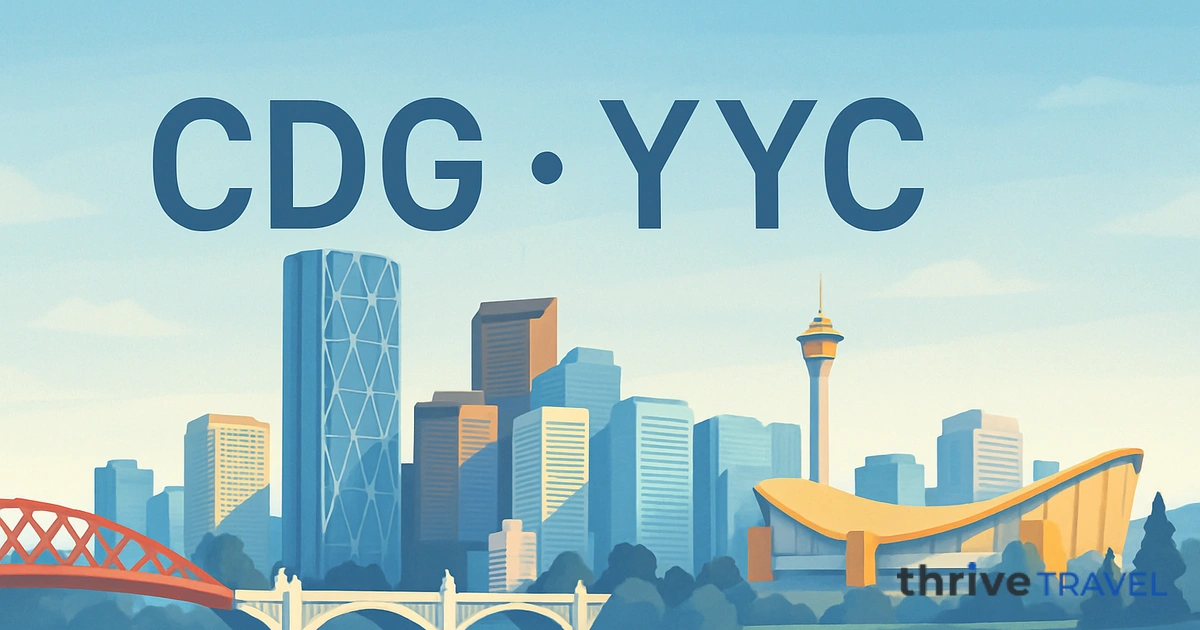 Paris to Calgary