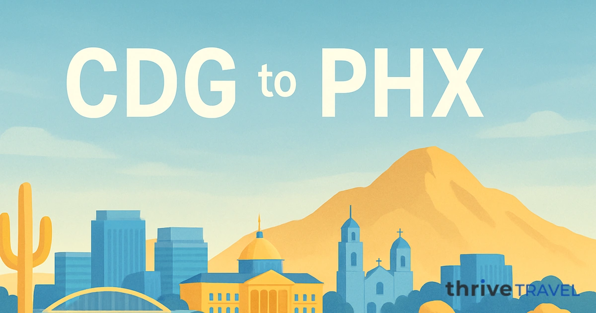 Paris to Phoenix
