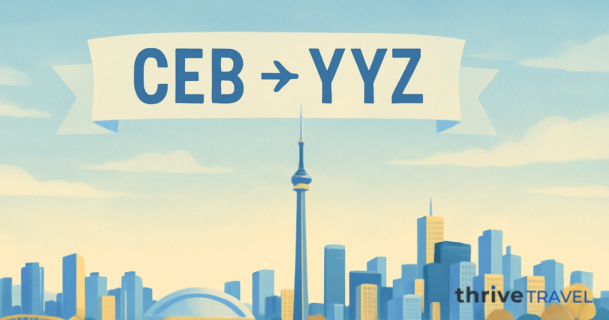 Cebu to Toronto
