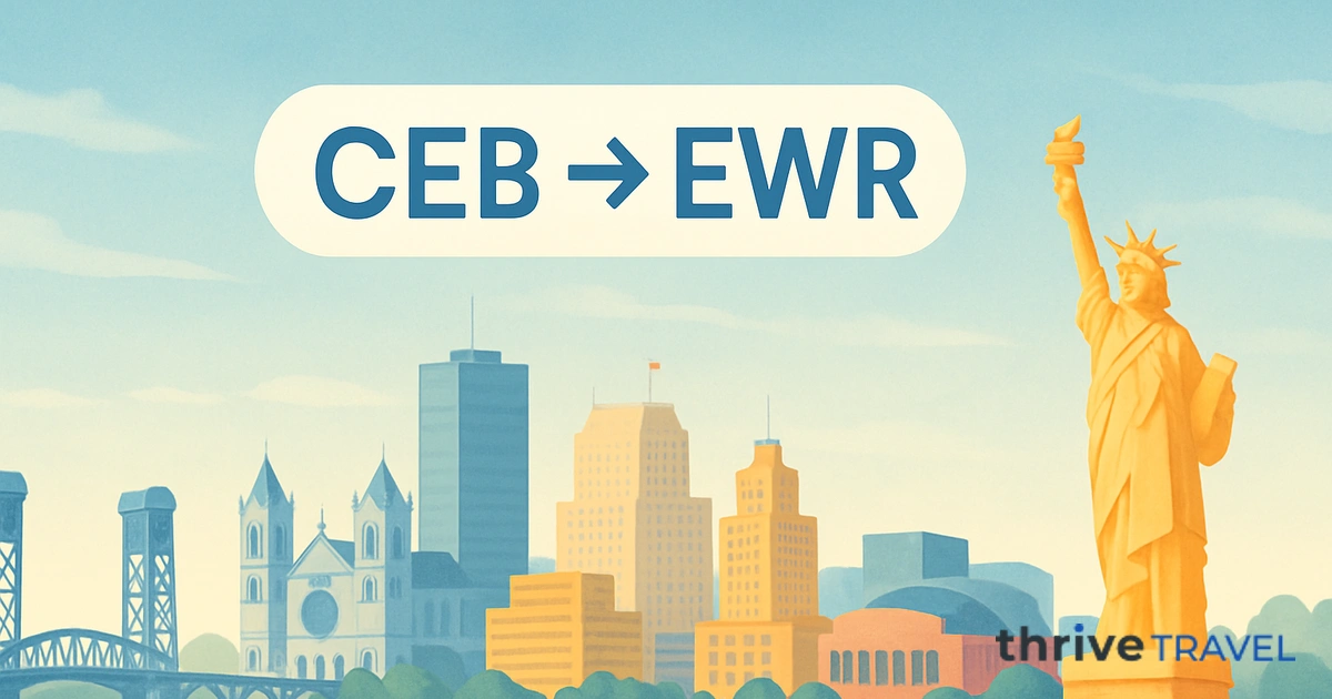 Cebu to Newark