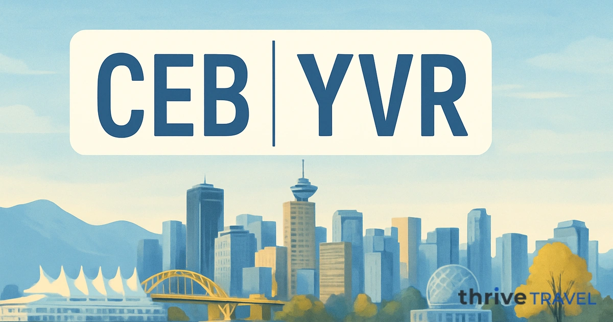 Cebu to Vancouver
