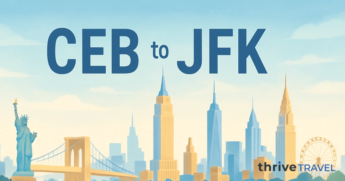 Cebu to New York
