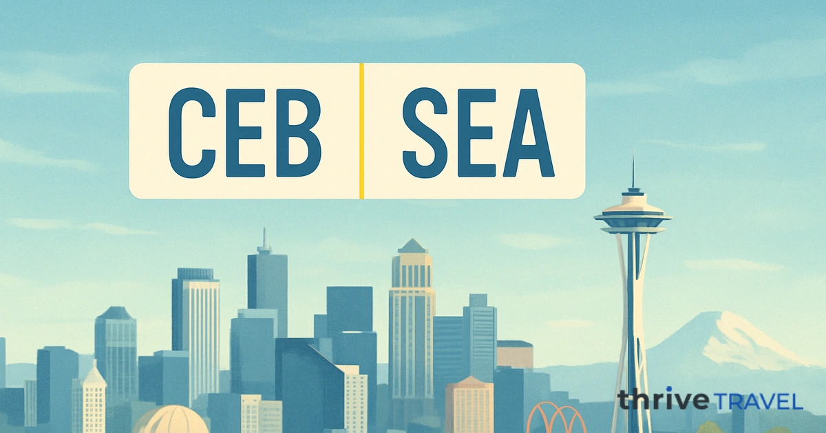 Cebu to Seattle