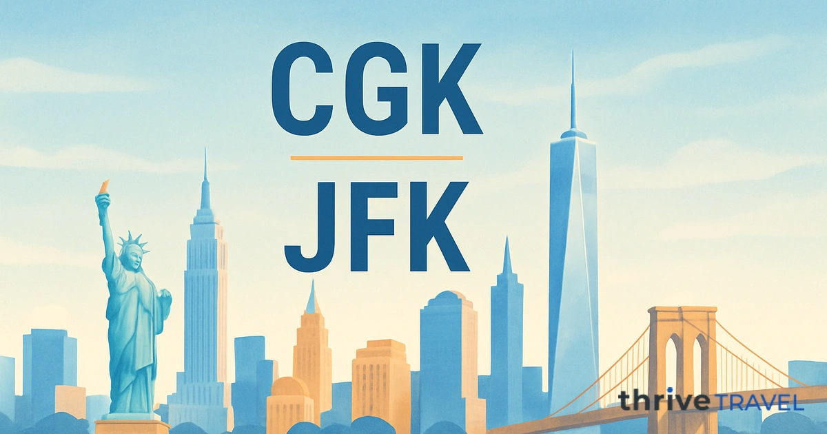 Jakarta to New York