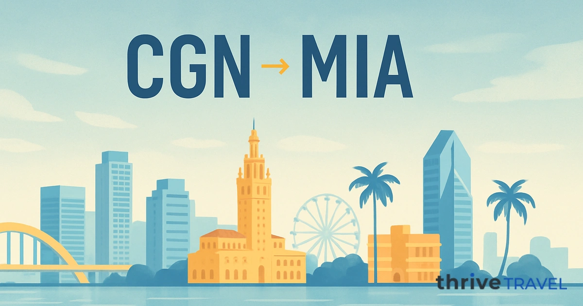 Cologne to Miami