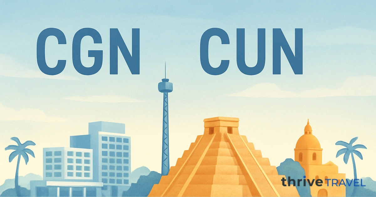 Cologne to Cancún