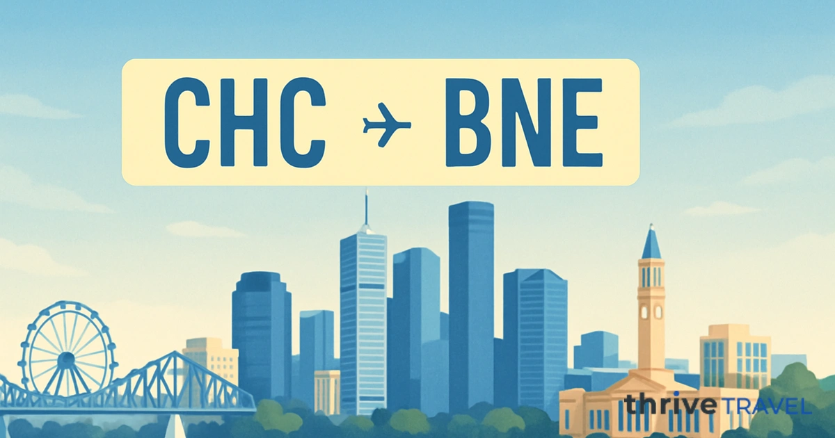 Christchurch to Brisbane