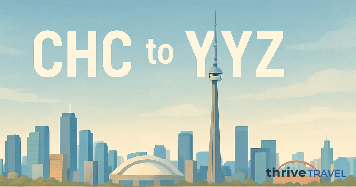 Christchurch to Toronto