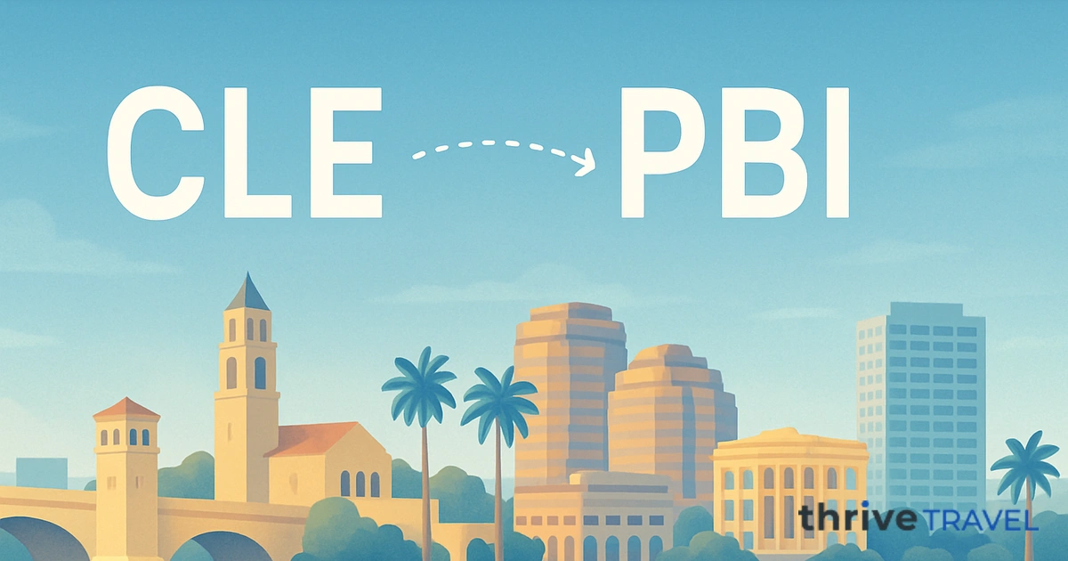 Cleveland to West Palm Beach