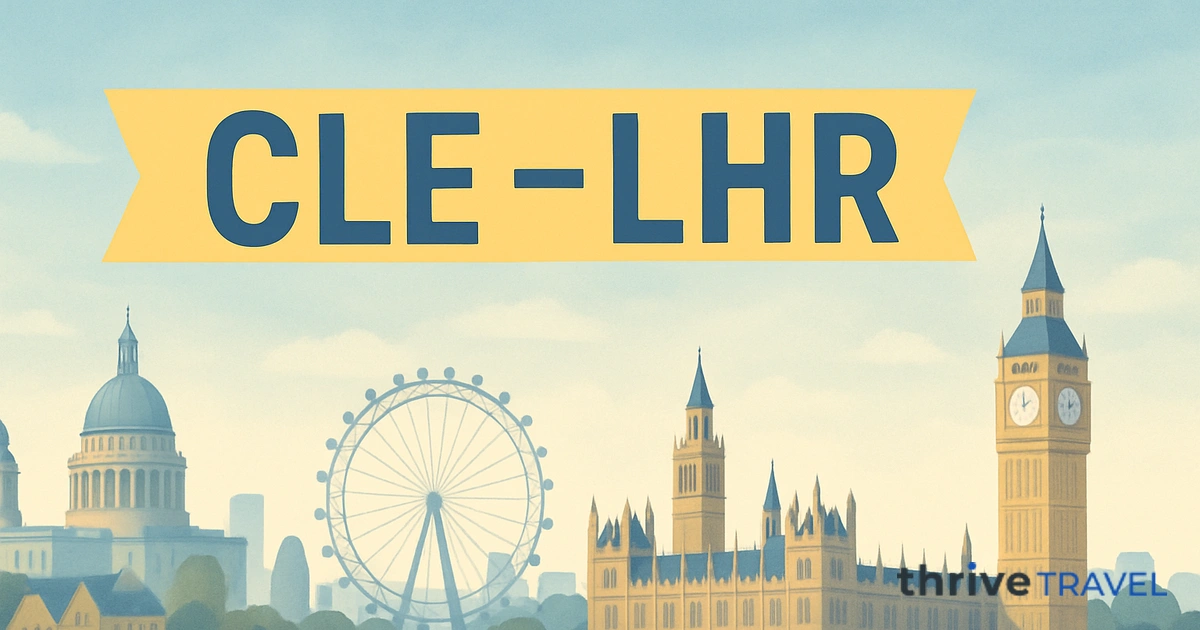 Cleveland to London
