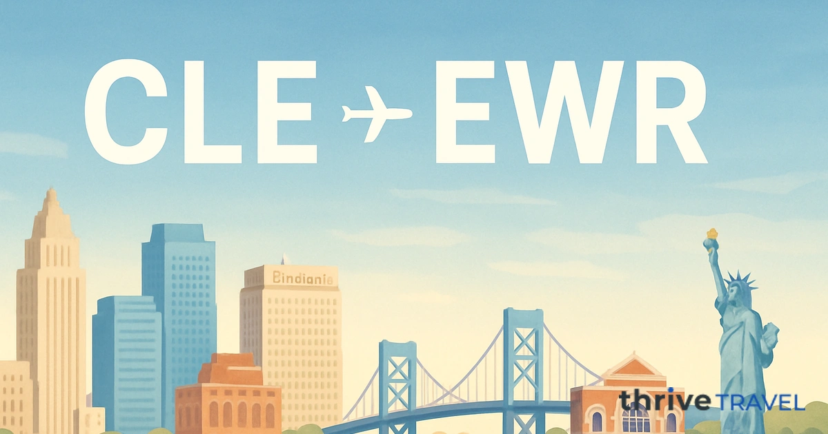 Cleveland to Newark