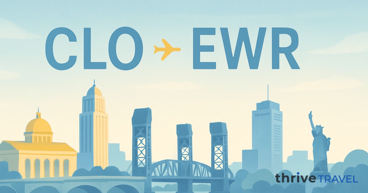 Cali to Newark