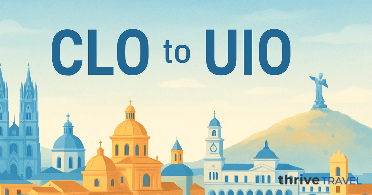 Cali to Quito