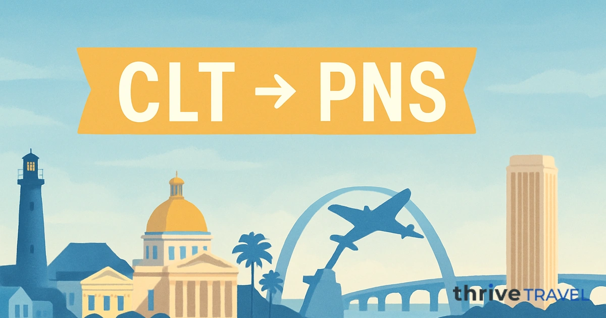 Charlotte to Pensacola
