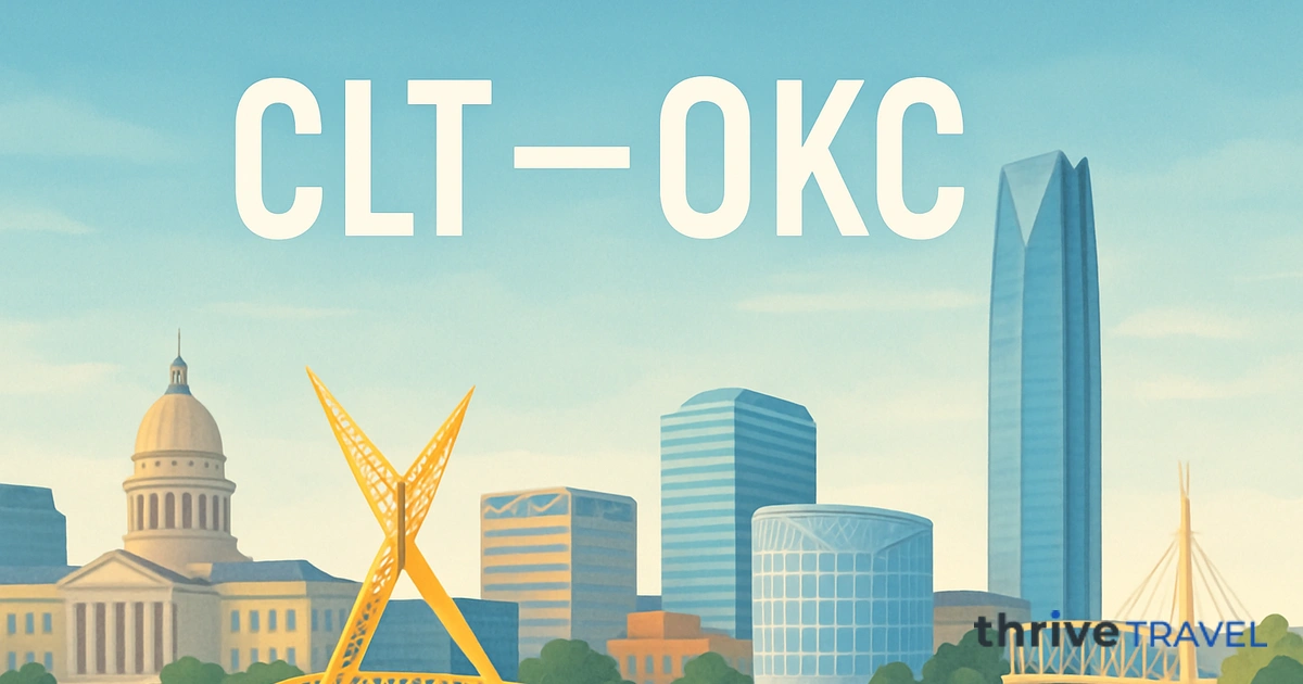 Charlotte to Oklahoma City