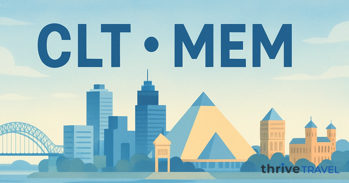 Charlotte to Memphis