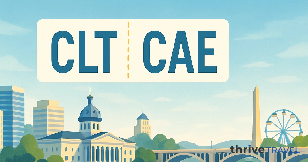 Charlotte to Columbia