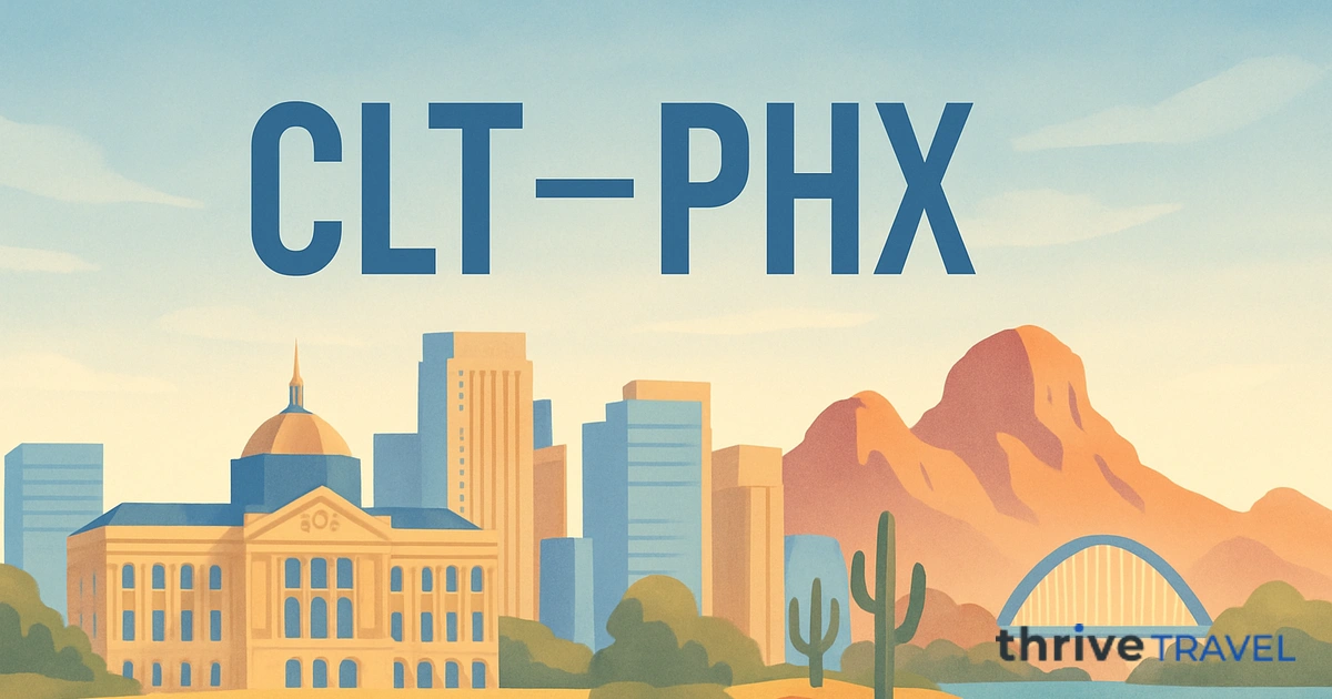 Charlotte to Phoenix