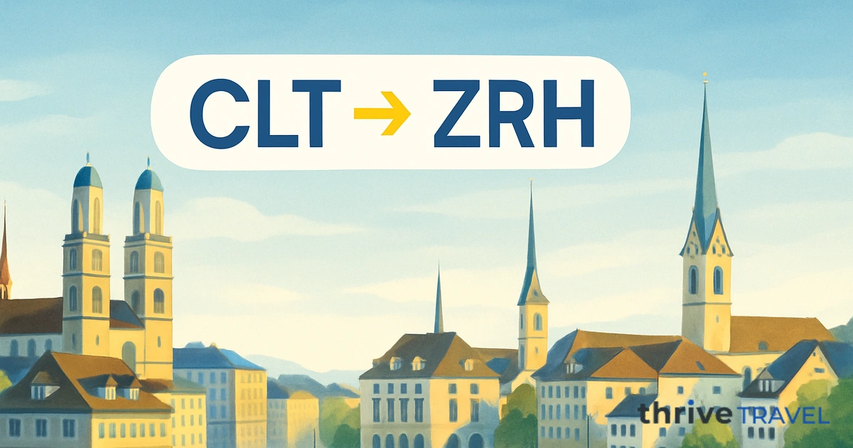 Charlotte to Zurich