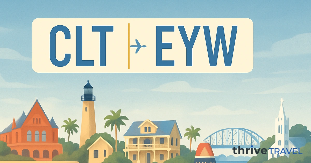 Charlotte to Key West