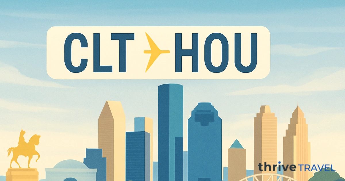 Charlotte to Houston