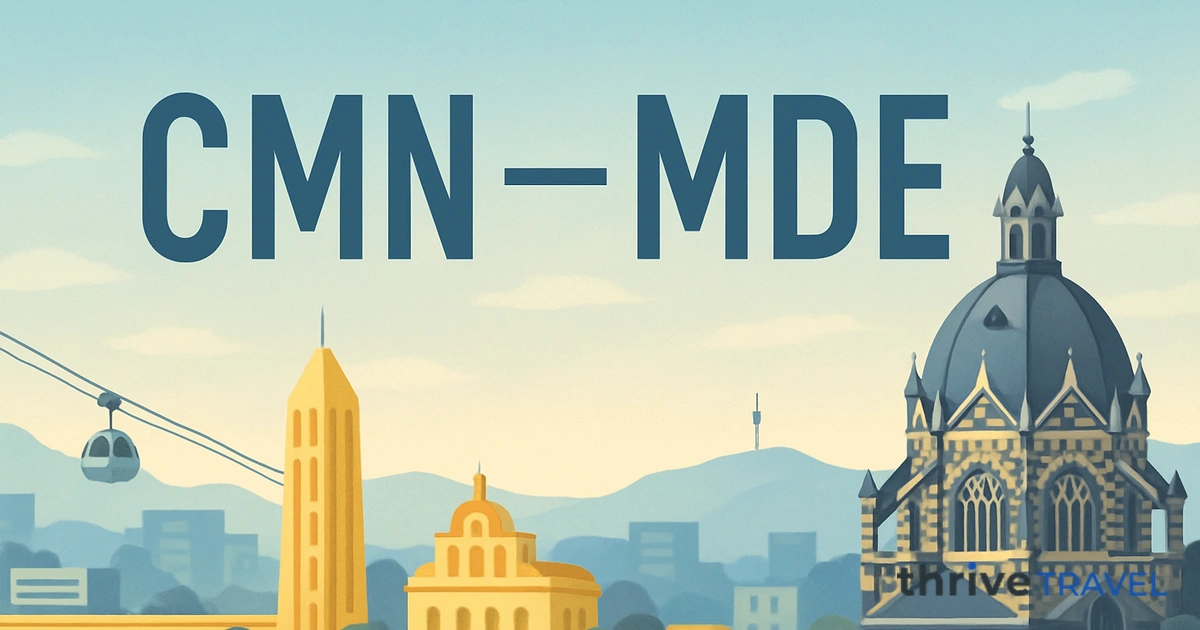 Casablanca to Medellín