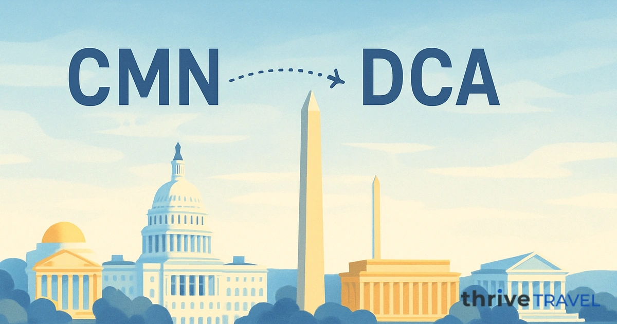 Casablanca to Washington