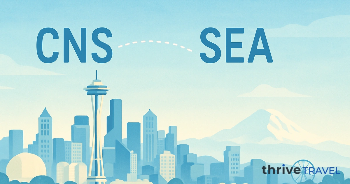 Cairns to Seattle