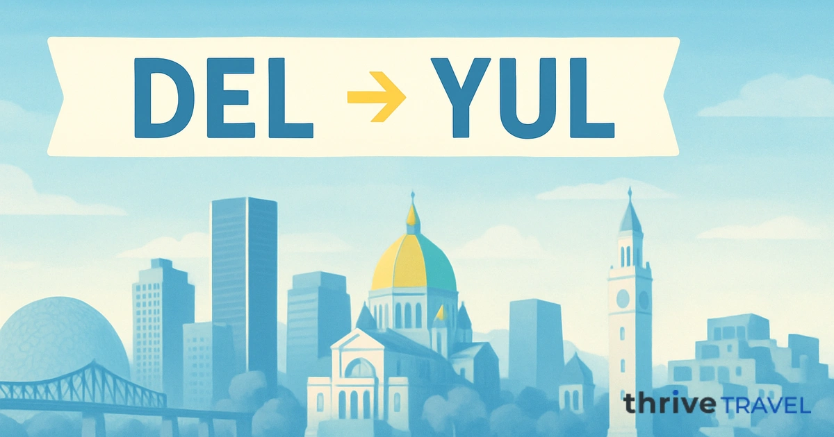 Delhi to Montreal