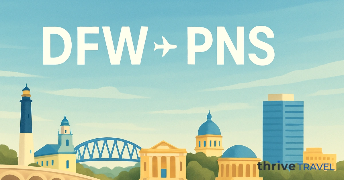 Dallas to Pensacola