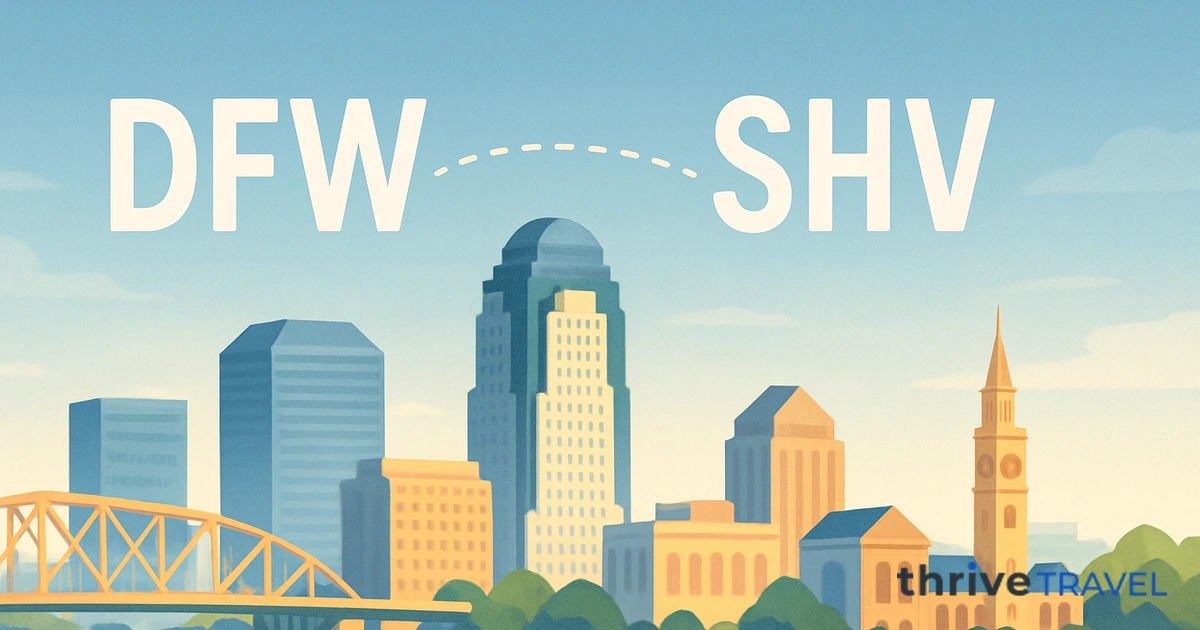 Dallas to Shreveport