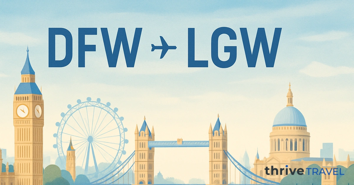 Dallas to London