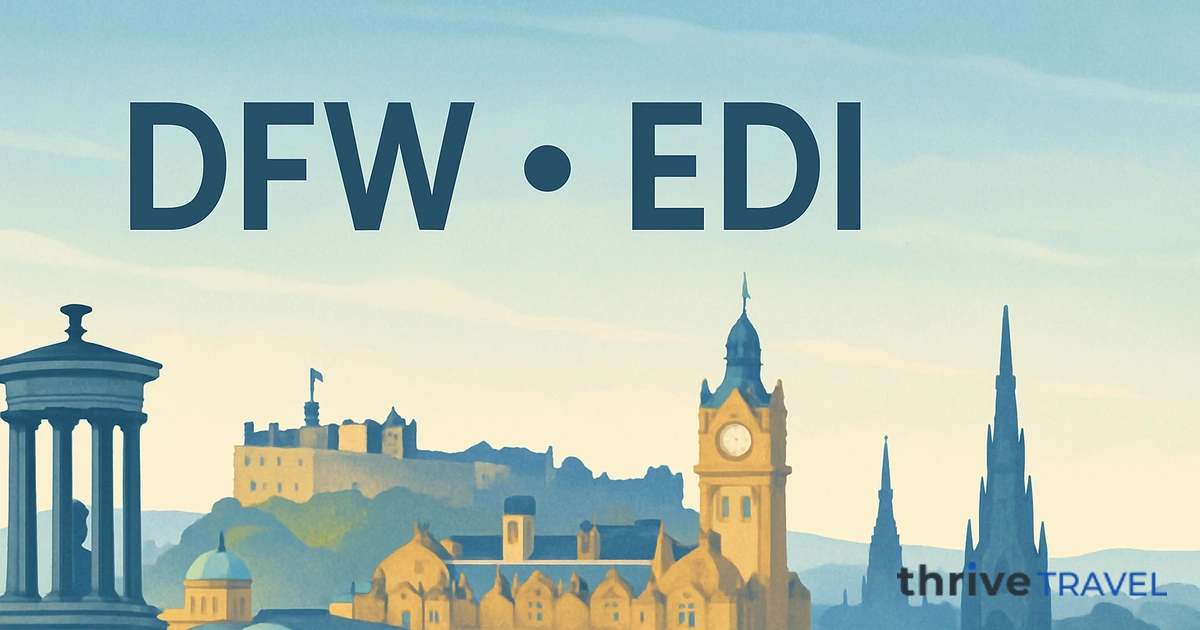 Dallas to Edinburgh
