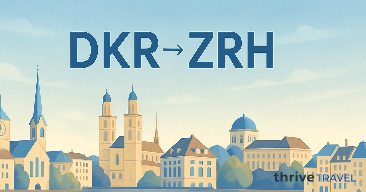 Dakar to Zurich