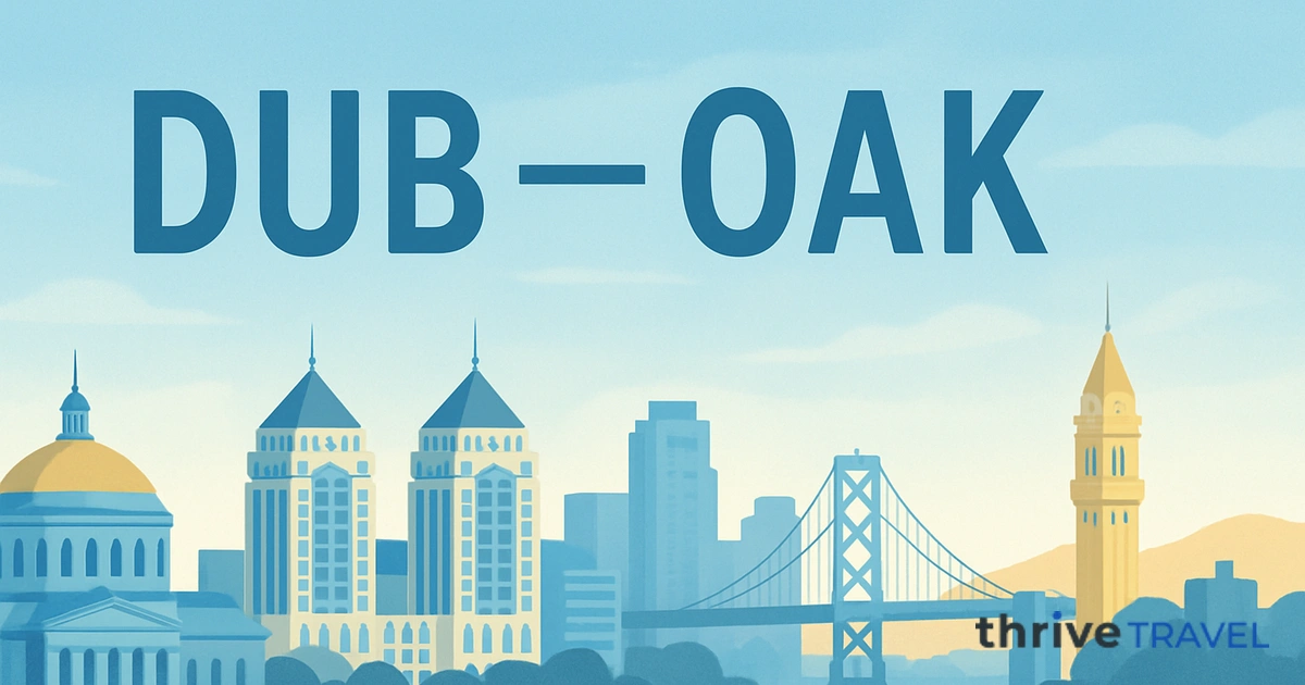 Dublin to Oakland