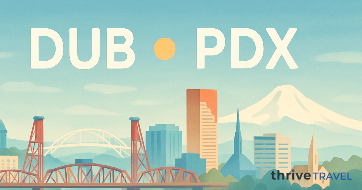 Dublin to Portland