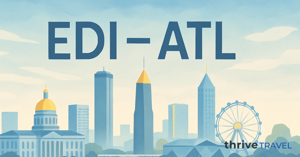 Edinburgh to Atlanta